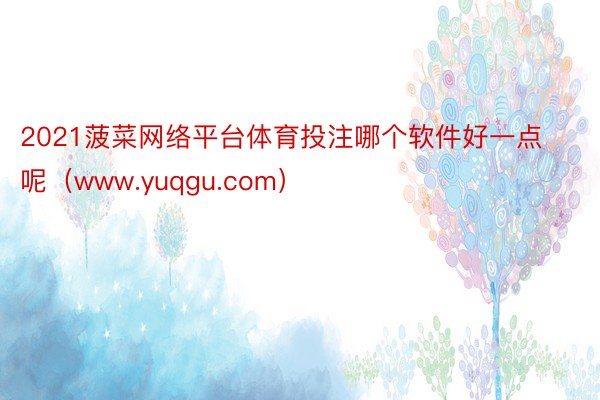 2021菠菜网络平台体育投注哪个软件好一点呢（www.yuqgu.com）